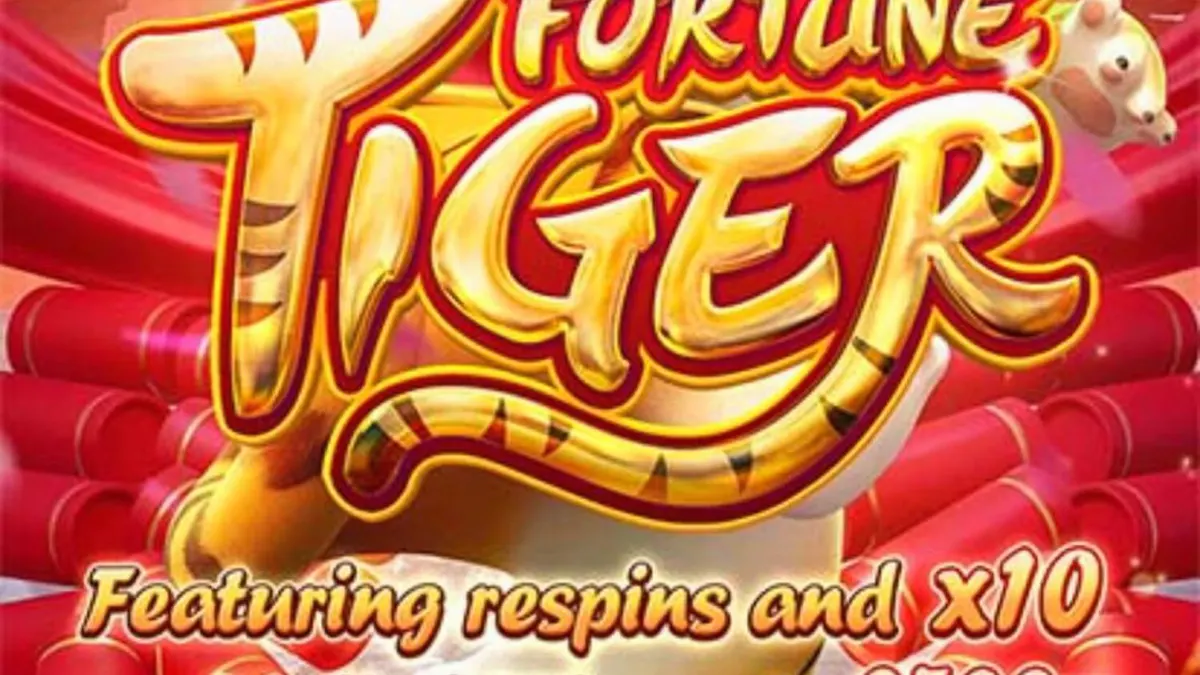 Makulay na Fortune Tiger slot machine na may temang Asian